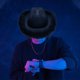 thumbnail image 3 of [Negro] Sombrero de estilo no tejido Sombrero de vaquero para mujer Single Revel Party, 3 of 7