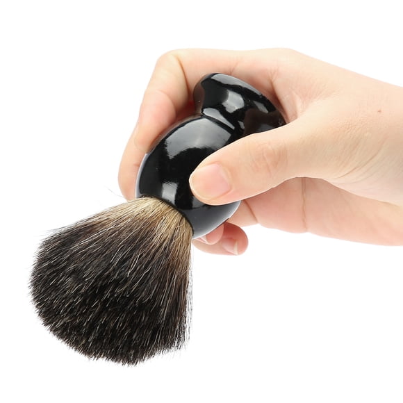 Brocha De Afeitar Para Barba Con De Madera, Experiencia De Afeitado Cómoda, Suaviza La Barba, No Resbala, Limpia Residuos, Adecuada Para Uso Doméstico