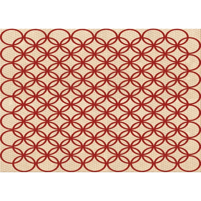 Ahgly Company Machine Washable Indoor Rectangle Transitional Golden Blonde Gold Area Rugs, 2' x 4'