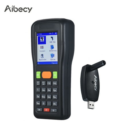 Aibecy LM3306 Handheld Inventory Data Terminal Collector Wireless & Wired Barcode Scanner PDT 1D Bar Code Scanning Engine for Supermarket