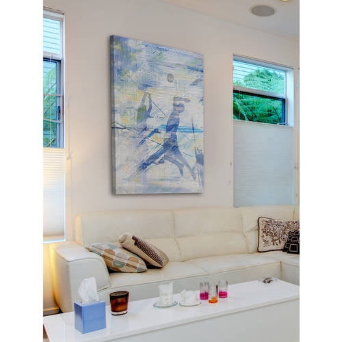 "Spike the Ball" Painting Print on Wrapped Canvas