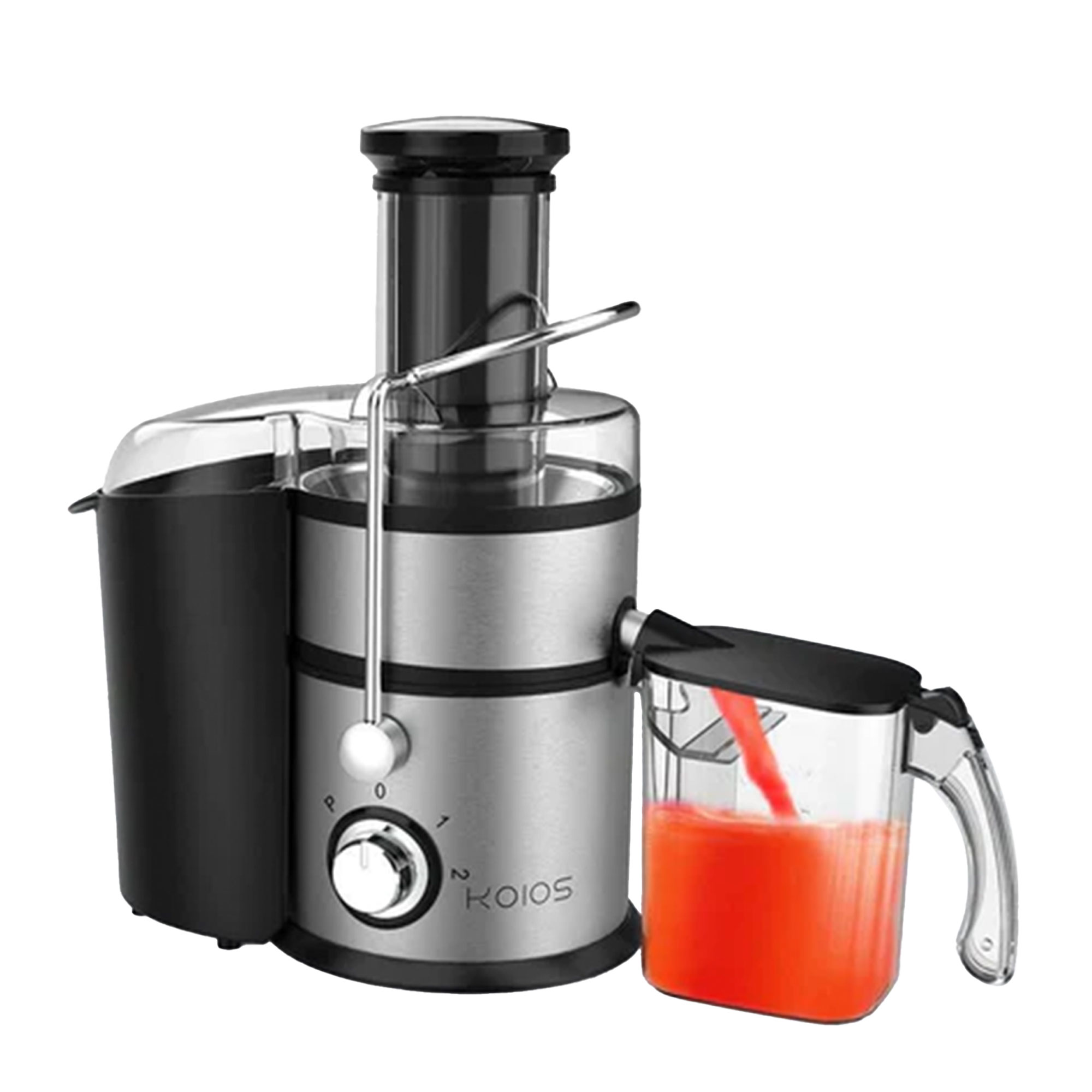 Koios Centrifugal Fruit & Vegetable Juicer w/ Extra Wide Feed Chute