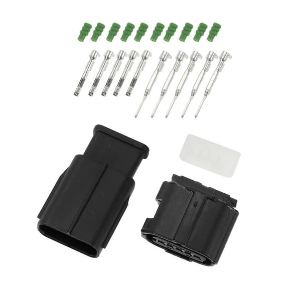 Unique Bargains 5 Pin MAF Sensor Connector Plug Male Female Wire Terminal Connector for Toyota