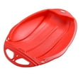 thumbnail image 4 of ruzhgo Plastic Snow Sleds with 2 Handles 4 Color Choose Blue Green Rose-Red Red Suitable For Sand Skiing Grass Skiing, 4 of 8