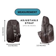 Sling Bag Crossbody Bag Shoulder Pack Lightweight Travel Hiking Men Women-by Bullz