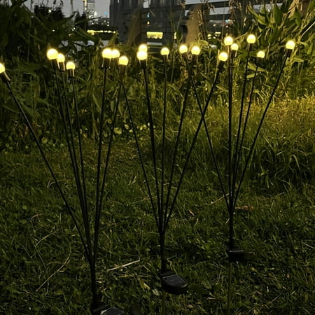 

Xewsqmlo 2pcs Garden Solar Light Convenient Use for Home Garden Landscape Courtyard Decor