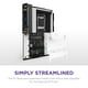 thumbnail image 4 of NZXT N7 B650E - Chipset AMD B650 - Compatible con CPU AMD Ryzen 9000 series 8000 y 7000 (Socket AM5) - Placa base para juegos ATX - Escudo de E/S trasero integrado - DDR5 - Wi-Fi 6E - Blanco, 4 of 5