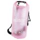 thumbnail image 2 of Bolsa seca impermeable con parte superior enrollable, ligera y portátil para flotar, senderismo y pesca. Rosa, 2 of 9