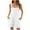 White, variant on BLVB Women's Casual Rompers Summer Sleeveless Jumpsuits Loose Tie Knot Strap Shorts Overalls Trendy Outfits with Pockets