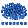 thumbnail image 1 of Uxcell 300-Pack Marcadores de Perchas para Ropa, Clips de Tamaño Codificados por Color de Plástico 2XL que se Ajustan a Varillas de 3mm-5mm [Azul], 1 of 6