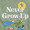 thumbnail image 3 of Disney - Peter Pan - Never Grow Up - Fly Away - Toddler And Youth Short Sleeve Graphic T-Shirt, 3 of 6