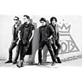 thumbnail image 2 of Fall Out Boy Men's Punk Scratch Photo Slim Fit T-shirt Medium Black, 2 of 4