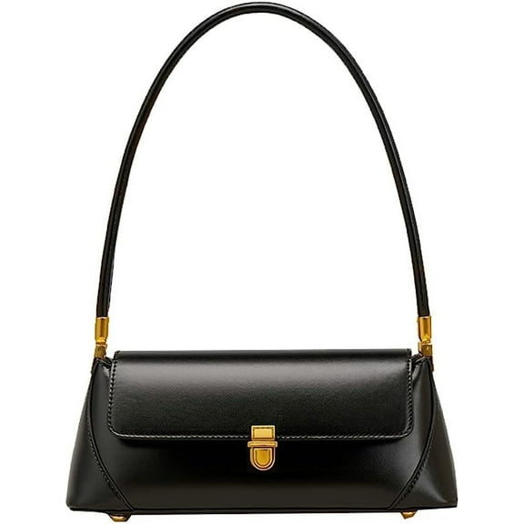 Kukuzhu Tote Bag Purses for Women Fashion Clutch Shoulder Bag Retro Hobo Handbag Soft PU Leather Top Handle Bag Shoulder Bag