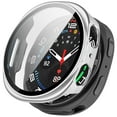 thumbnail image 1 of Galaxy Watch 8 40mm Full Coverage PC Tempered Glass Screen Protector with Shockproof Protective Cover for Smartwatch Accessories, 1 of 4