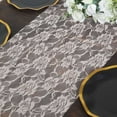 thumbnail image 2 of Efavormart 12"X108" Blush/Rose Gold Vintage Rose Flower Lace Table Runner, 2 of 8