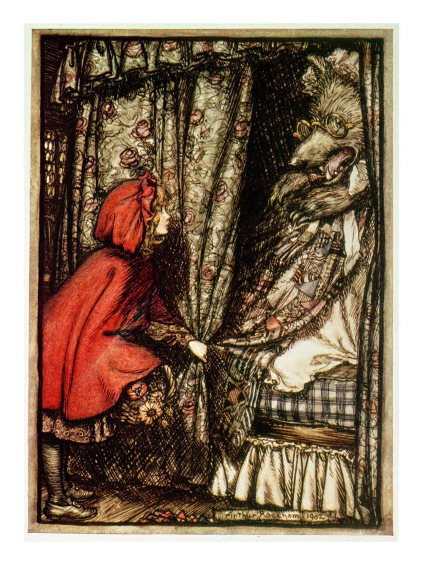 Little Red Riding Hood Print Wall Art By Arthur Rackham Walmart Com Walmart Com Little Red Riding Hood Print Wall Art By Arthur Rackham Walmart Com Walmart Com