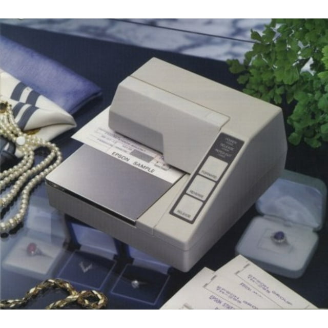 Epson TM-U295-292 Impresora matricial deslizante de serie gris oscuro (sin cable ni fuente de alimentación) C31C163292