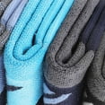 thumbnail image 6 of Unisex Winter Ski Socks Thickened Warm Sweat Wicking Terry Bottom Athletic Basketball Long Pressure Hosiery Dark Blue, 6 of 6