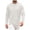 Light Gray, variant on ZIXKCGDSE Mens Shirt Casual Long Sleeves Crew Neck Pullover Tops Versatile Everyday Wear Size S