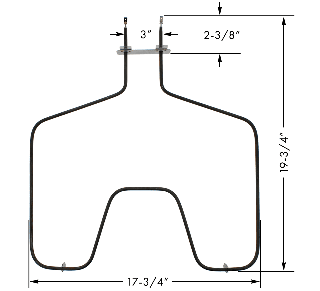 Bake Element Replaces Ge Wb44T10010