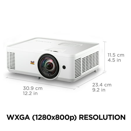 ViewSonic PS502W Short Throw LED Projector - White - White