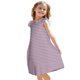 thumbnail image 3 of Teen Girls Dresses Striped Summer Dress Sleeveless Casual A-Line Sundress for Kids Lightweight and Breathable Fabric ,Sie:140, 3 of 8