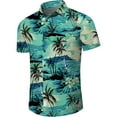 thumbnail image 5 of HAOMEILI Hawaiian Shirt for Men Short Sleeve Button Down Shirt Men Casual Summer Tropical Beach Aloha Shirts for Men Hawaii Party, 5 of 7