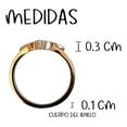 thumbnail image 3 of JOYARIS Anillo Nudo De Bruja Celta En Oro 10k Fabricado A Medida Talla 4 AN-0000271, 3 of 4