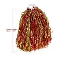 thumbnail image 3 of Unique Bargains 1 Pair Cheerleader Pom Poms Finger Ring Cheerleading Practice Poms Red Gold Tone, 3 of 6