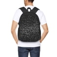 thumbnail image 4 of Easygdp Black And White Dotted Mochila de Gran Capacidad Minimalista Ideal para Escuela, Viajes y Uso Diario, 4 of 6