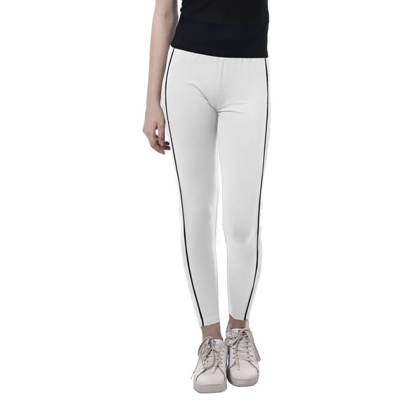 Moomaya High Waist Leggings For Womens Pull On Soft Yoga Pants-VS