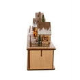 thumbnail image 3 of Kurt Adler H6322 8.66" Light Up Plywood Village House, 3 of 5