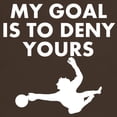 thumbnail image 3 of CafePress - My Goal Is To Deny Yours T Shirt - Men's Classic Graphic Cotton T-Shirt, 3 of 4