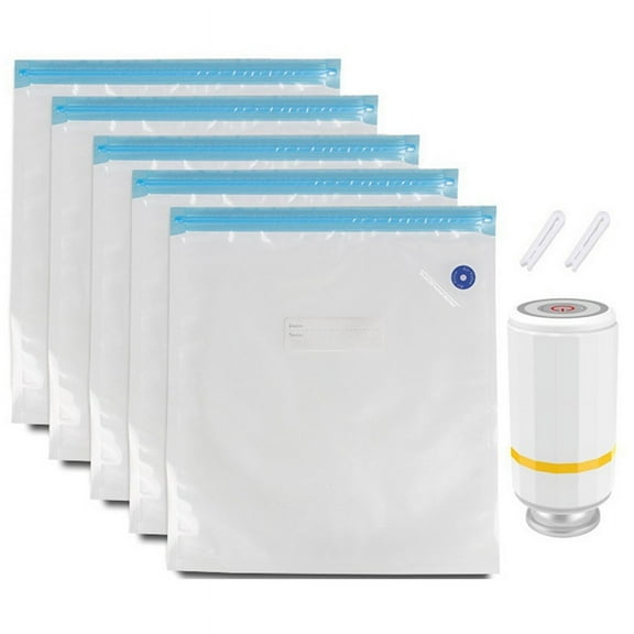 3D Printer Vacuum Bag Filament Storage Bag Moisture Dustproof Sealed Bag for 3D Printing Supplies 3D Printer Parts B,10 * Bags 1 * Electric Air Pump 2 * Buckles,As Shown