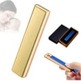 thumbnail image 1 of ZOUSSIQI Windproof USB Arc Lighter, Electric Lighter, Gold CA919-61214, 1 of 7