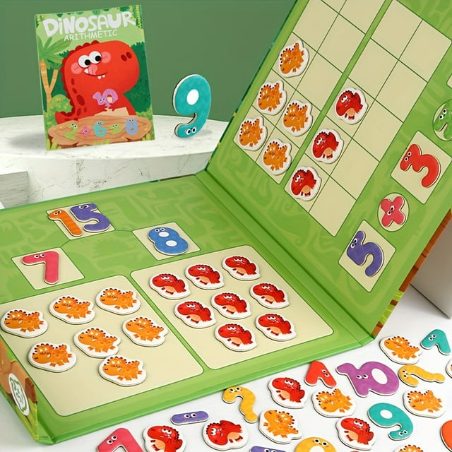 Children's Educational Magnetic Puzzle, Magnetic Chart Shape Three-dimensional Toy