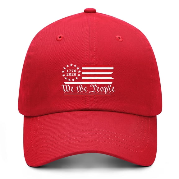 United States 250th Anniversary Hat Featuring Patriotic Baseball Cap Style and Breathable Printed Fabric Design