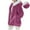 A66 Hot Pink, variant on Zip up Fleece Jackets Women Warm Fuzzy Winter Coats Long Sleeve Oversized Casual Fuzzy Teddy Bear Jacket with Pockets