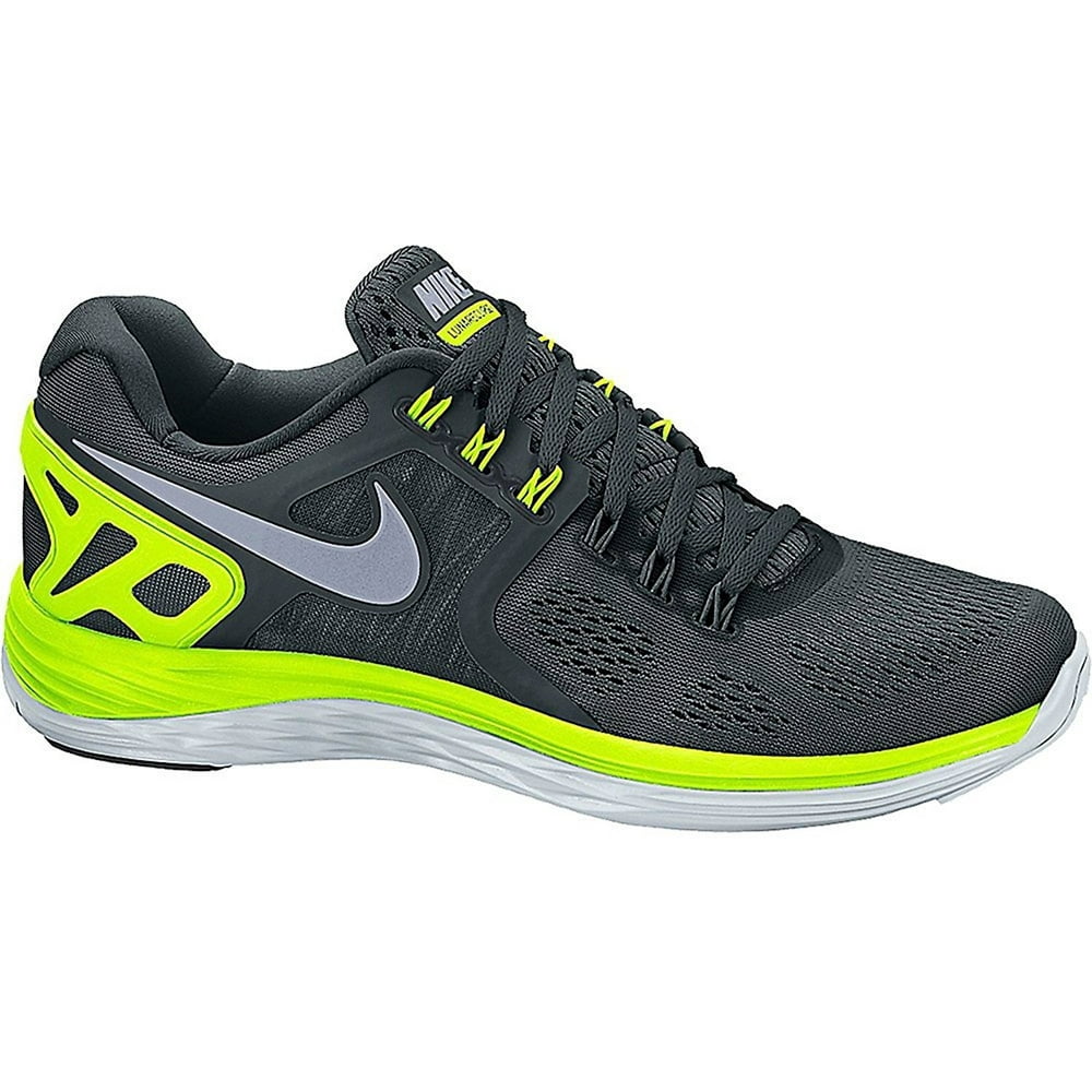 Nike - Nike Men's Lunar Eclipse 4 Running Shoes Running Green/Silver ...