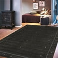 thumbnail image 2 of Pasargad Home Gramercy 9' x 12' Hand-Loomed Silk and Wool Charcoal/Silver Rug, For Indoor Space and all Age of Group, 2 of 4