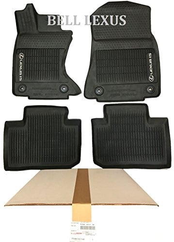 Lexus Oem Factory All Weather Floor Mat Liner Set 14 18 Is350