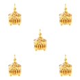 thumbnail image 3 of Redempat Luxurious Islamic Charcoal Incense Burner Gold Censer Candle Holder Style 3 5Set, 3 of 6