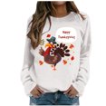 thumbnail image 1 of WEAIXIMIUNG Sweatshirts à Col Rond Graphiques pour Femmes Décontracté Ample Imprimé, 1 of 4