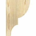 thumbnail image 3 of 6"W x 8"D x 12"H Ridgewood Rough Sawn Corbel, Douglas Fir, 3 of 9