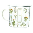 thumbnail image 4 of Borosilicate Large Clear Printed Glass Cup Household Large Capacity with Handle 360ml, 4 of 9