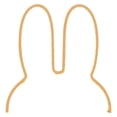thumbnail image 3 of Feltree Large USB-Powered LED Rabbit Night Light for Nursery Decor, Wall-Mountable Bedside Lamp with Energy-Saving Technology, Child-Friendly Sleep Companion, 3 of 8