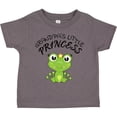 thumbnail image 3 of Inktastic Grandpa's Little Princess Cute Frog Girls Toddler T-Shirt, 3 of 5