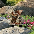 thumbnail image 6 of Uiz Merueh Fairy Garden Statue Outdoor Decor, Garden Dragon Statue for Home Decor, Patio Lawn Yard Decor, 6 of 9