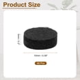 thumbnail image 2 of Round Felt Furniture Pads, 48Pack 0.4" Dia x 0.2" Thick Adhesive Backed Felt Non-slip Anti-scratch Felt Pads Chair Leg Protectors for Protecting Hardwood Floor, Black, 2 of 7
