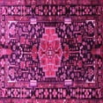 thumbnail image 1 of Ahgly Company Indoor Square Persian Pink Traditional Area Rugs, 3' Square, 1 of 4
